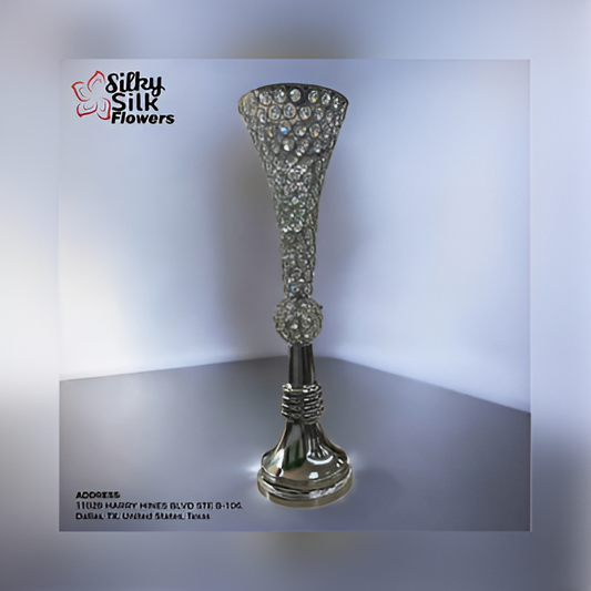 5011 Elegance Crystal Vase – 25 Inch